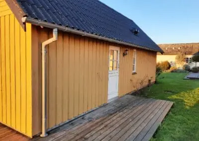 Indgang til sommerhus